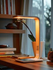 Wall Mural - Stylish modern desk lamp.