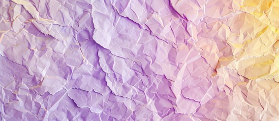 Poster - Mockup featuring a textured rough kraft paper background in shades of lilac and yellow, ideal for incorporating text with copy space image.