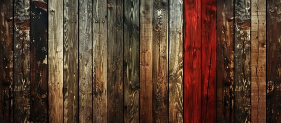 Poster - Background with a wood texture providing copy space image.