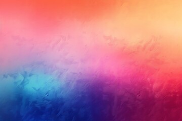 Wall Mural - Abstract color gradient banner grainy texture background pink purple yellow 