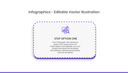 Wall Mural - Infographics Design Template - Graph, Pie chart, workflow layout, squire diagram, brochure, report, presentation, web design Editable Vector illustration