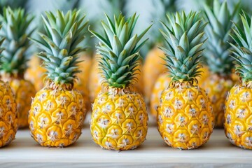 Sticker - Pineapples in Rows