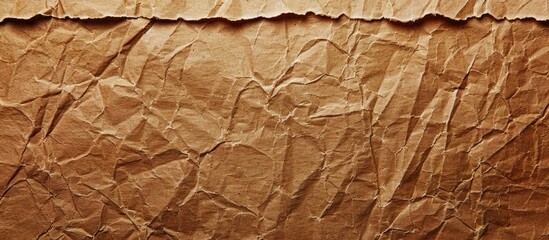 Poster - Textured brown paper suitable for making boxes with copy space image