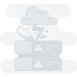 © kreevstock - Error 500 internal server illustration, perfect for user interface projects