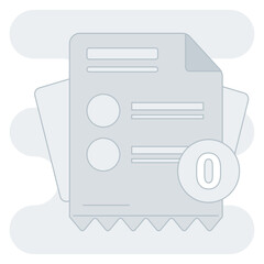 Empty transaction illustration, perfect for empty states user interface projects