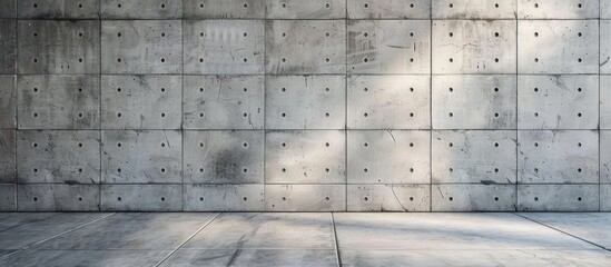 Poster - A blank background with a concrete wall texture creates a suitable copy space image for various designs