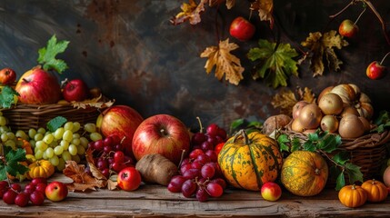 Poster - autumn still life