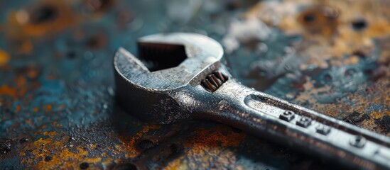 Poster - A socket wrench is depicted in the copy space image