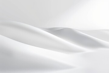 Poster - 3d rendering with white gradient background and product display. white backdrop or empty studio.