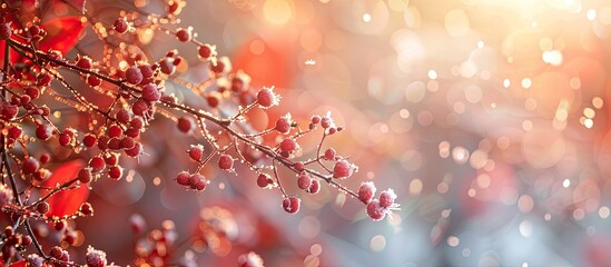 Wall Mural - seasonal background with copy space image