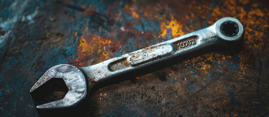 Poster - A socket wrench is depicted in the copy space image