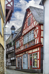 Canvas Print - Street in Limburg, Germany