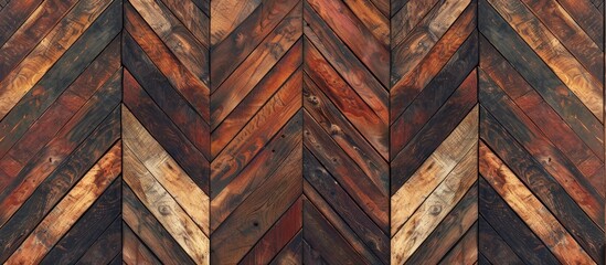 Canvas Print - Wood texture background with natural patterns on wooden panels ideal for ceramic tile design floor decoration and wallpapers with copy space image