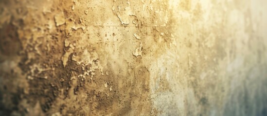 Canvas Print - Blurry and softly focused texture of an aged wall with copy space image