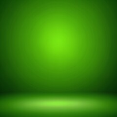 Wall Mural - blur empty Green gradient Studio well use as background website template frame business report