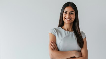 Canvas Print - The confident young woman