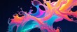 © ArtificialGen - abstract glow colorfull liquid background