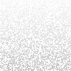 Poster - Random geometrical diagonal square pattern background design - black and white abstract vector graphic with squares