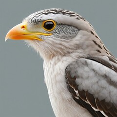 Stunning Avian Close-Up Featuring a Magnificent Hawk's Detailed Wing