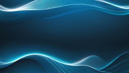 Futuristic design wave pattern illustration in blue digital technology background