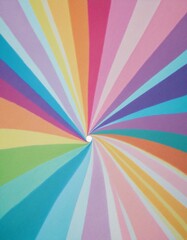 Wall Mural - Dynamic and vibrant tie-dye gradient background with a rainbow of pastel hues