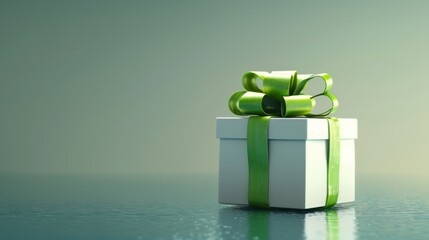 Poster - The Gift Box with Ribbon