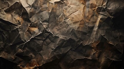 Wall Mural - Aged dark paper backdrop texture