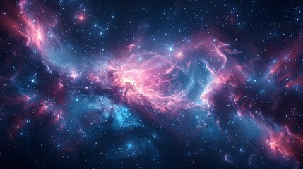 Wall Mural - Stardust Odyssey: Voyage Through the Night