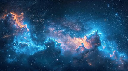 Wall Mural - Stardust Odyssey: Voyage Through the Night