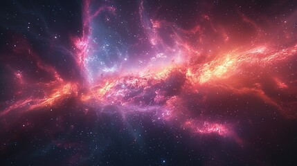 Wall Mural - Stardust Odyssey: Voyage Through the Night
