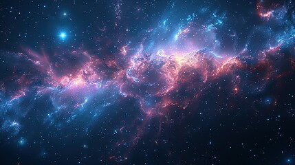 Wall Mural - Cosmic Serenade: Discovering the Universe