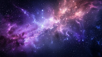Wall Mural - Enchanting Milky Way Galaxy Art Element