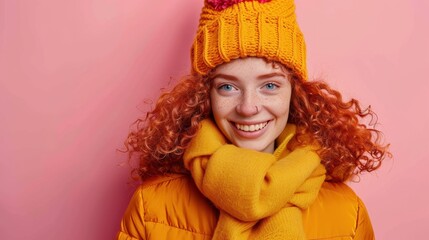 Poster - The woman in the orange hat.