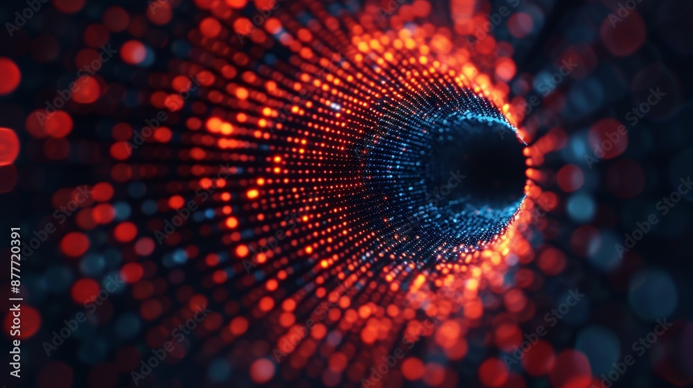 Tunneling Effect Enabling Particles To Pass Through Energy Barriers