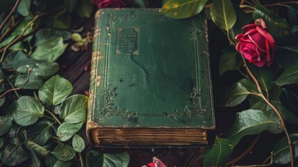 Wall Mural - Background of a book