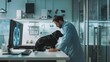 © MP Studio - The veterinarian with a dog