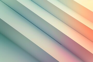 Fototapete - a room with a door and a window, minimalist abstract composition with subtle gradients