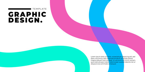 flat design geometric shapes background vector, Dynamic shapes composition