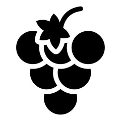 Sticker - grapes icon 