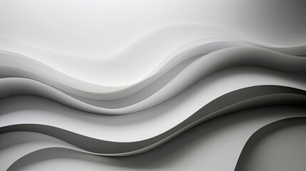 Wall Mural - The image is a long, curvy line that appears to be made of paper