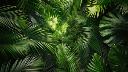 Wall Mural - Tropical Rainforest Canopy