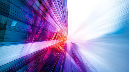 Poster - single energy pulse building with enormous force and generating intense glowing energy output