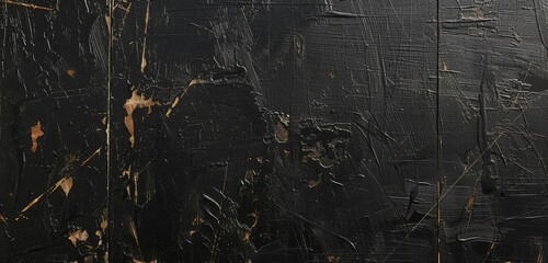 Poster - Abstract Black and Gold Texture Background