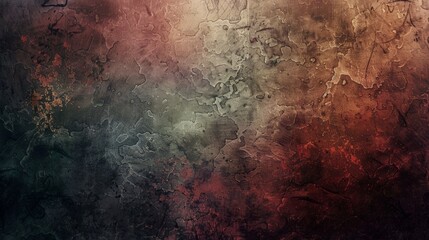 Wall Mural - An abstract background with a rich, textured surface and deep, moody colors, evoking a sense of mystery and drama