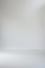 Wall Mural - Plain white simple interior architecture background Generative Ai