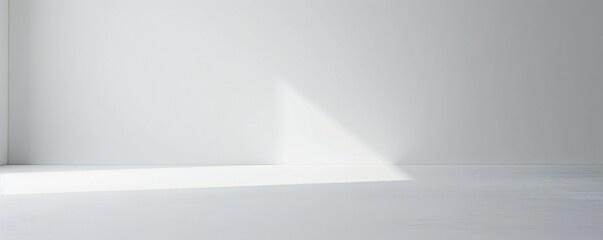 Wall Mural - Plain white simple interior architecture background Generative Ai