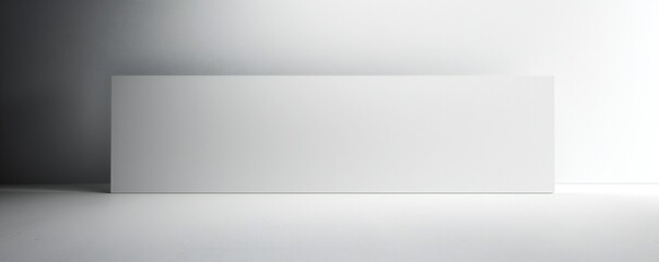 Wall Mural - Plain white simple interior architecture background Generative Ai
