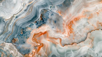 Poster - a beautiful marble texture, with intricate patterns and rich colors, exudes timeless elegance.