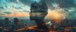 © wpw - double exposure photo depicting business themes