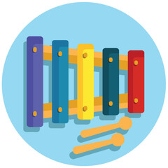 Sticker - Xylophone Icon